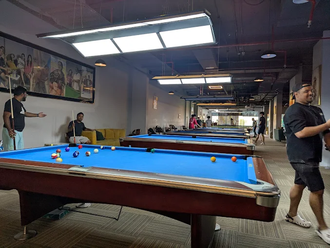 CueCraft Club Interior